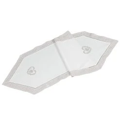 Ambiente Haus Home Sweet Home - Tischläufer In Weiß / Hellbraun