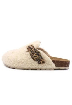 Billowy Pantoletten HOME FANTASY In Beige