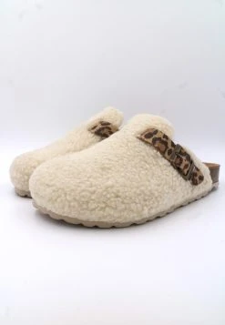 Schiesser Shop -Schiesser Shop billowy pantoletten home fantasy in beige 13