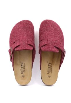 Billowy Pantoletten HOME FANTASY In Bordeaux -Schiesser Shop billowy pantoletten home fantasy in bordeaux 3