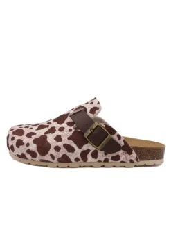 Billowy Pantoletten HOME FANTASY In Braun