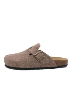 Billowy Pantoletten HOME FANTASY In Braun