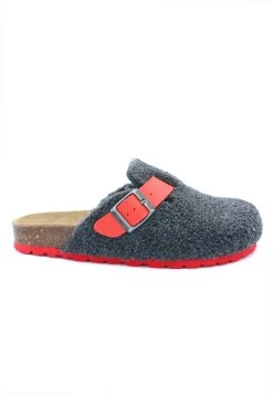 Billowy Pantoletten HOME FANTASY In Grau