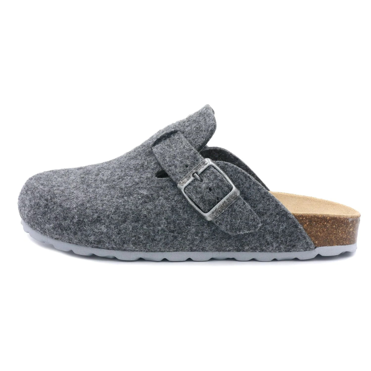 Billowy Pantoletten HOME FANTASY In Grau 3 Billowy Pantoletten HOME FANTASY In Grau