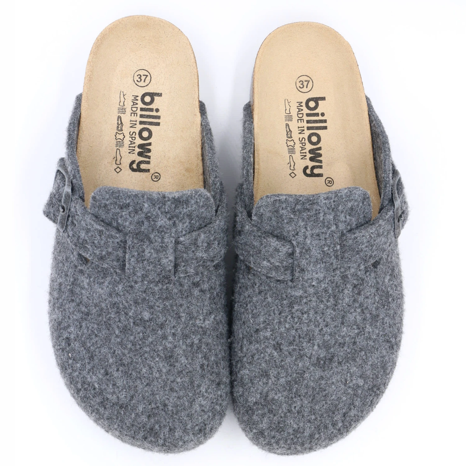 Billowy Pantoletten HOME FANTASY In Grau 6 Billowy Pantoletten HOME FANTASY In Grau – Bild 4