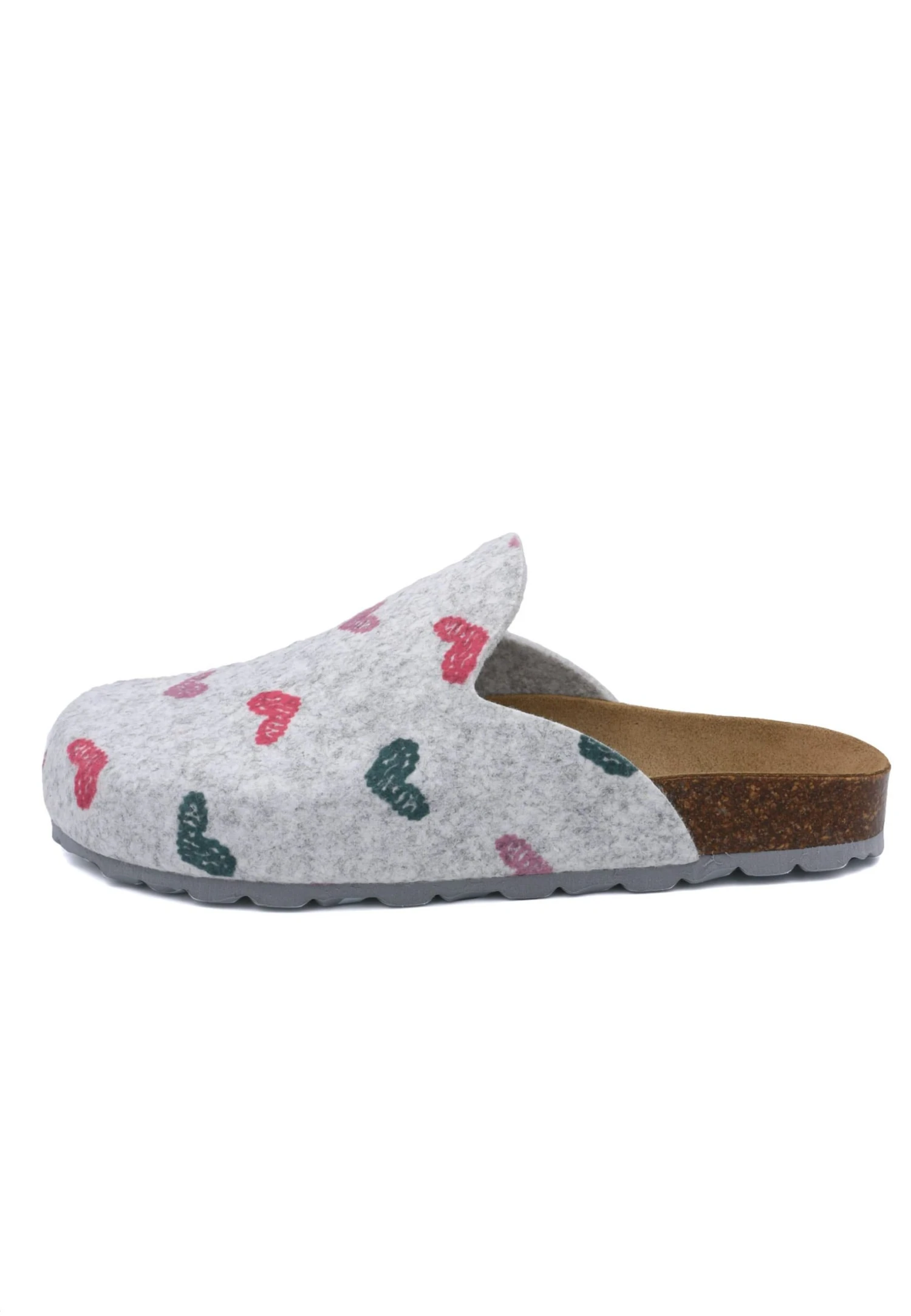 Billowy Pantoletten HOME FLOWERS In Grau 3 Billowy Pantoletten HOME FLOWERS In Grau