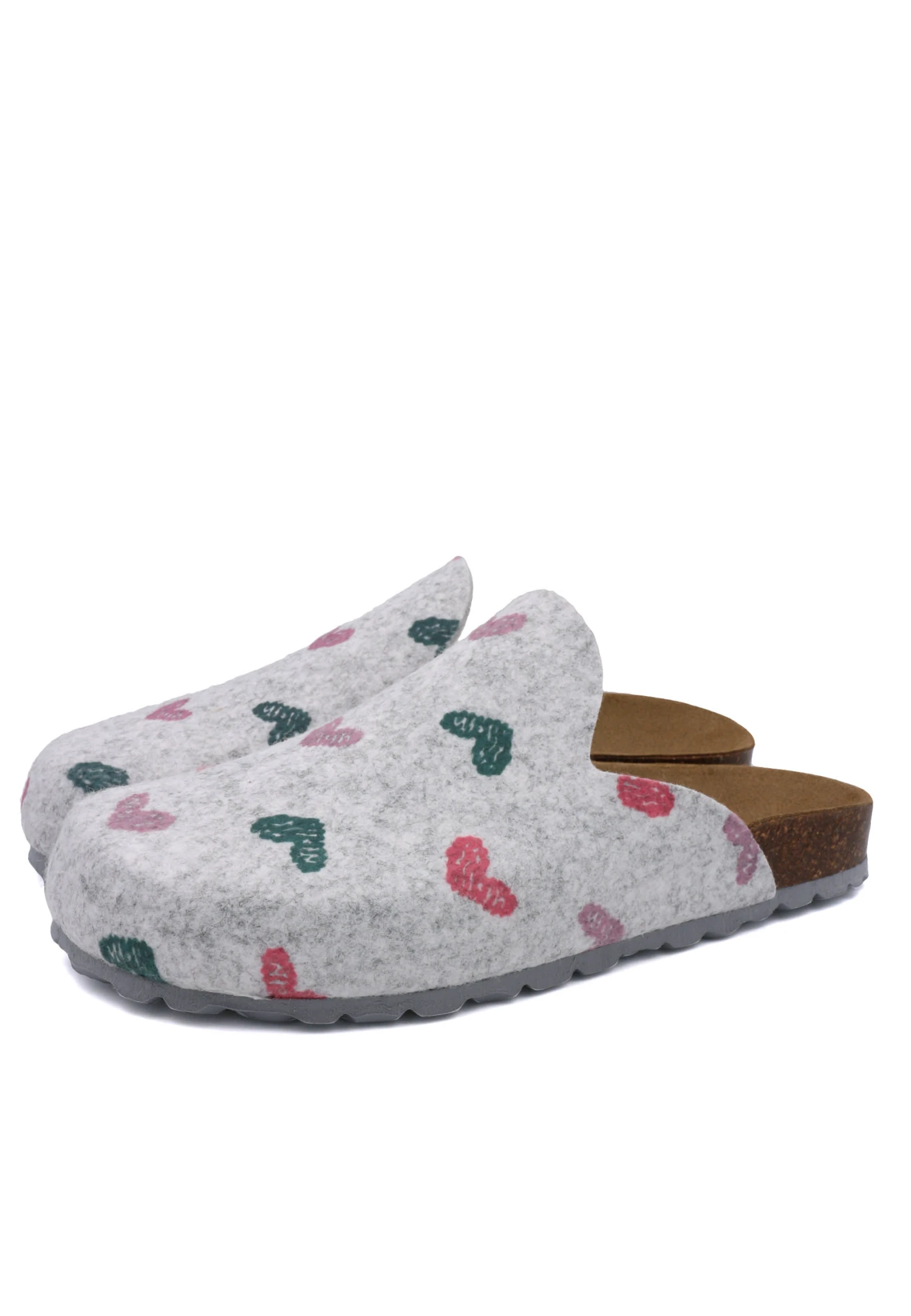 Billowy Pantoletten HOME FLOWERS In Grau 4 Billowy Pantoletten HOME FLOWERS In Grau – Bild 2