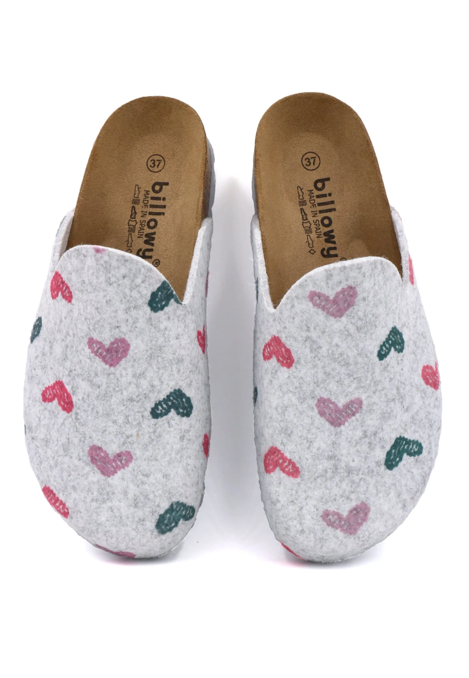 Billowy Pantoletten HOME FLOWERS In Grau 6 Billowy Pantoletten HOME FLOWERS In Grau – Bild 4