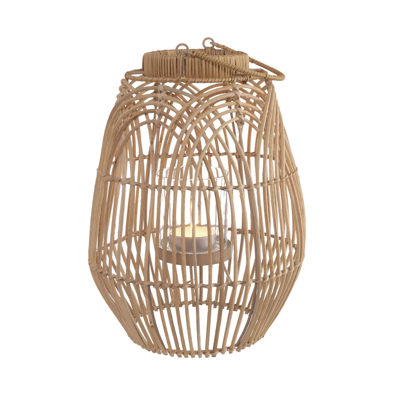 Butlers Laterne Höhe 46cm PEACEFUL HOME In Natur 6 Butlers Laterne Höhe 46cm PEACEFUL HOME In Natur – Bild 4