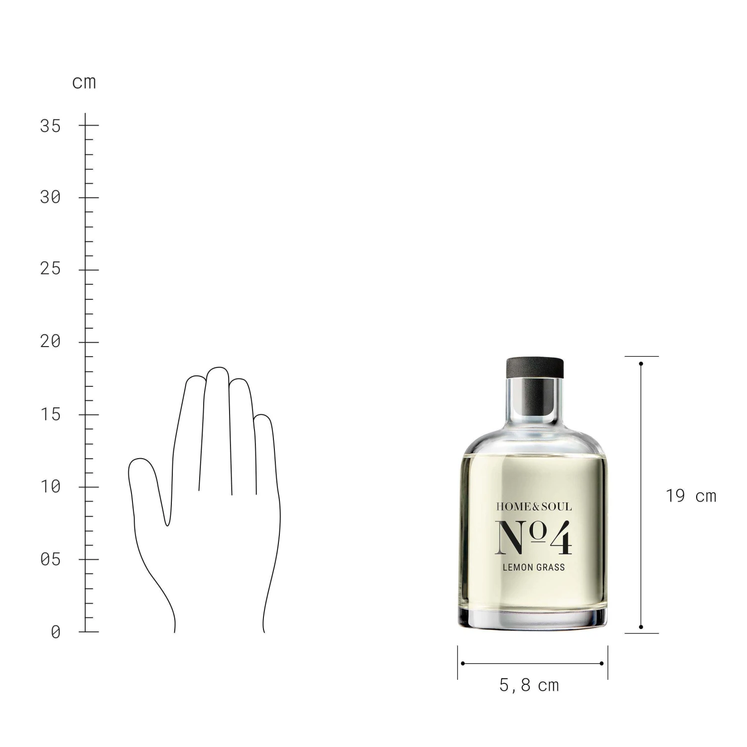 Butlers Raumduft No 4 "Lemon Grass" 110ml HOME & SOUL In Transparent 8 Butlers Raumduft No 4 "Lemon Grass" 110ml HOME & SOUL In Transparent – Bild 6