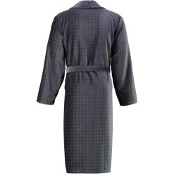 Cawö Bademäntel Schalkragen Luxury Home 1716 In Anthrazit - 774 -Schiesser Shop cawo bademantel schalkragen luxury home 1716 in anthrazit 774 1