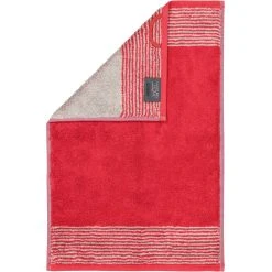 Cawö Handtücher Luxury Home Two-Tone 590 In Bordeaux - 22