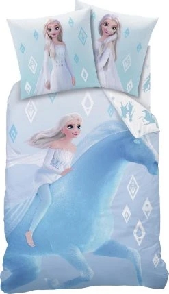 CTI Wende-Kinderbettwäsche Disney Home Frozen 2 Show Yourself, Renforcé,...