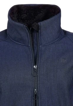 Elkline Softshellmantel Home In Blueshadow - Black -Schiesser Shop elkline softshellmantel home in blueshadow black 1