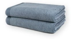 Freundin Home Collection 2er Set: Walkfrottier Handtuch "HOME" In Graphit - (L) 100 X (B) 50 Cm -Schiesser Shop freundin home collection 2er set walkfrottier handtuch home in graphit l 100 x b 50 cm 1