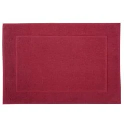 Freundin Home Collection Badevorleger "HOME" In Bordeaux - (L) 70 X (B) 50 Cm
