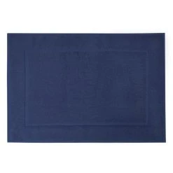 Freundin Home Collection Badevorleger "HOME" In Jeans - (L) 120 X (B) 67 Cm