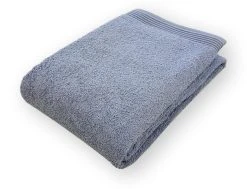 Freundin Home Collection Walkfrottier Badetuch "HOME" In Graphit - (L) 150 X (B) 100 Cm