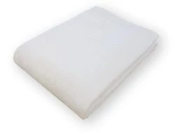 Freundin Home Collection Walkfrottier Duschtuch "HOME" In Weiß - (L) 140 X (B) 67 Cm