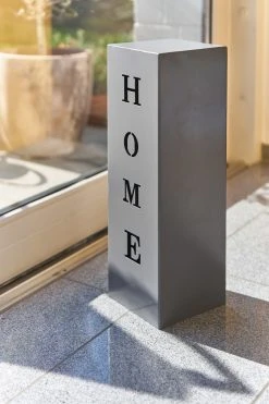 Gartenfreude Säule, Home, 16 X 16 X 50 Cm In Grau -Schiesser Shop gartenfreude saule home 16 x 16 x 50 cm in grau 2