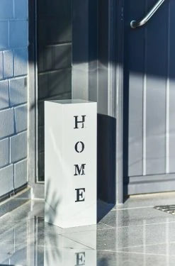 Gartenfreude Säule, Home, 16 X 16 X 50 Cm In Weiß -Schiesser Shop gartenfreude saule home 16 x 16 x 50 cm in weiss 3