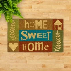 GMD Living Home Sweet Home Kokosmatte BRAGA In Bunt -Schiesser Shop gmd living home sweet home kokosmatte braga in bunt 1