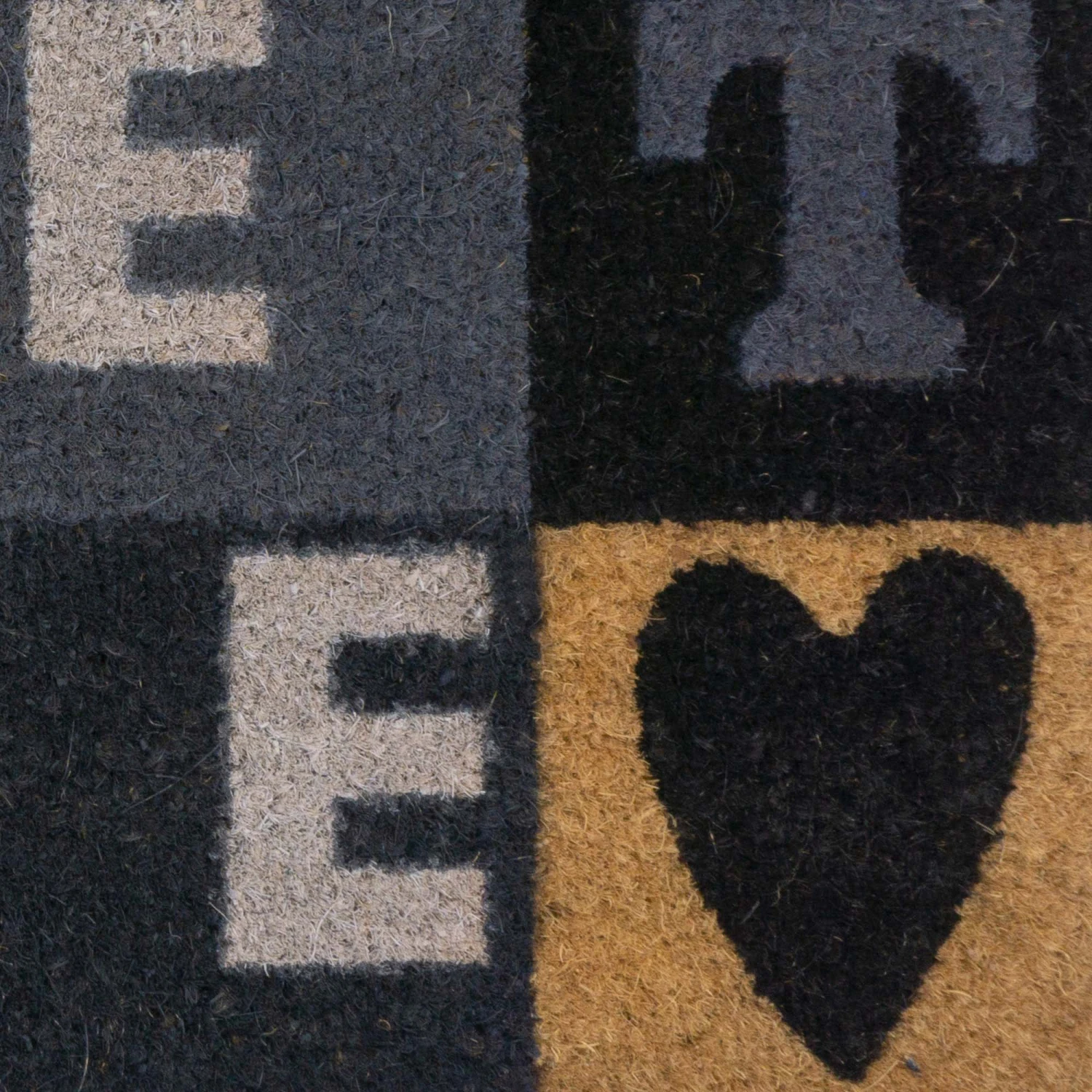 GMD Living Home Sweet Home Kokosmatte BRAGA In Farbe Grau 4 GMD Living Home Sweet Home Kokosmatte BRAGA In Farbe Grau – Bild 2