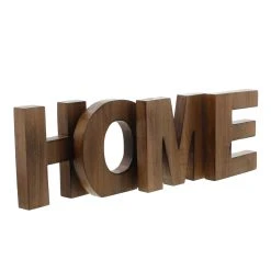 HomeLiving Holz-Schriftzug "Home" 150 In Braun
