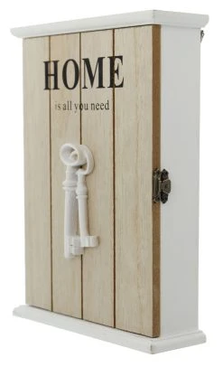 HomeLiving Schlüsselkasten "Home" 190x60x260 In Weiß -Schiesser Shop homeliving schlusselkasten home 190x60x260 in weiss 3