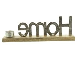 HomeLiving Spar-Set 2x Teelichthalter "Home", 36 X 5 X 13 Cm In Bunt -Schiesser Shop homeliving spar set 2x teelichthalter home 36 x 5 x 13 cm in bunt 3