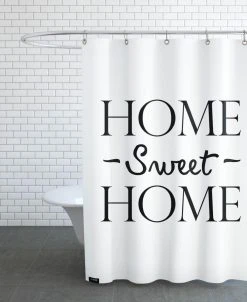 Juniqe Duschvorhang "Home Sweet Home" In Schwarz & Weiß 7 Juniqe Duschvorhang "Home Sweet Home" In Schwarz & Weiß -Schiesser Shop juniqe duschvorhang home sweet home in schwarz and weiss 2