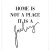 Juniqe Poster "Home Is A Feeling" In Schwarz -Schiesser Shop juniqe poster home is a feeling in schwarz
