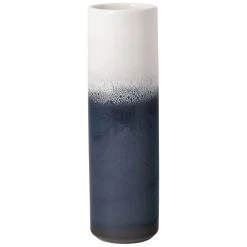 Like. By Villeroy & Boch Vase Cylinder Bleu Groß Lave Home In Blau