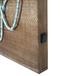 MCW LED-Holzschild, 28x62x3cm, Home -Schiesser Shop mcw led holzschild 28x62x3cm home 4