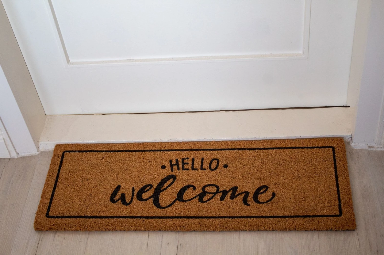 Mr. Ghorbani Kokosmatte HOME In Beige 4 Mr. Ghorbani Kokosmatte HOME In Beige – Bild 2