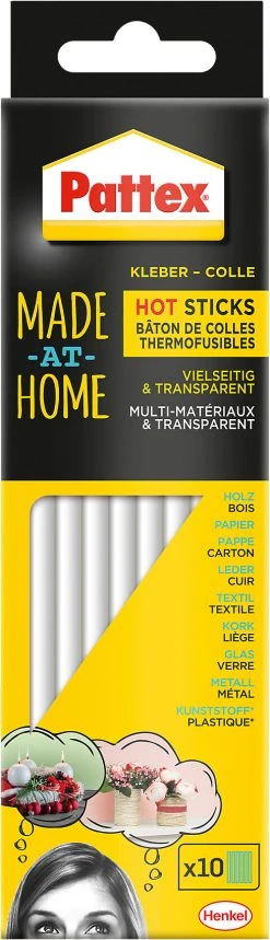 Pattex Made At Home Heißklebesticks 11 Mm, 10 Stück