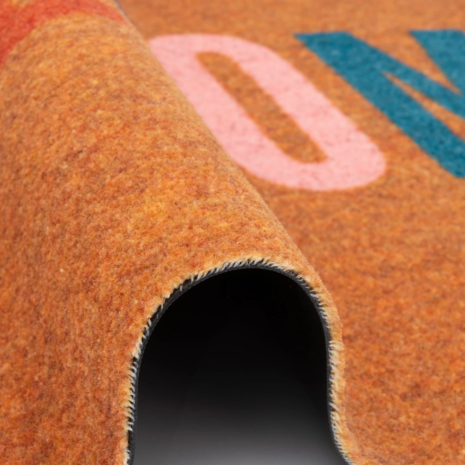 Pergamon In & Outdoor Fußmatte Power Home Welcome In Orange 5 Pergamon In & Outdoor Fußmatte Power Home Welcome In Orange – Bild 3