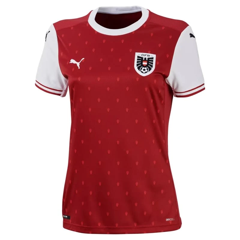 Puma Fußball Fan-Artikel ÖFB Home Replica Jersey Women 2020/2021 Red 3 Puma Fußball Fan-Artikel ÖFB Home Replica Jersey Women 2020/2021 Red