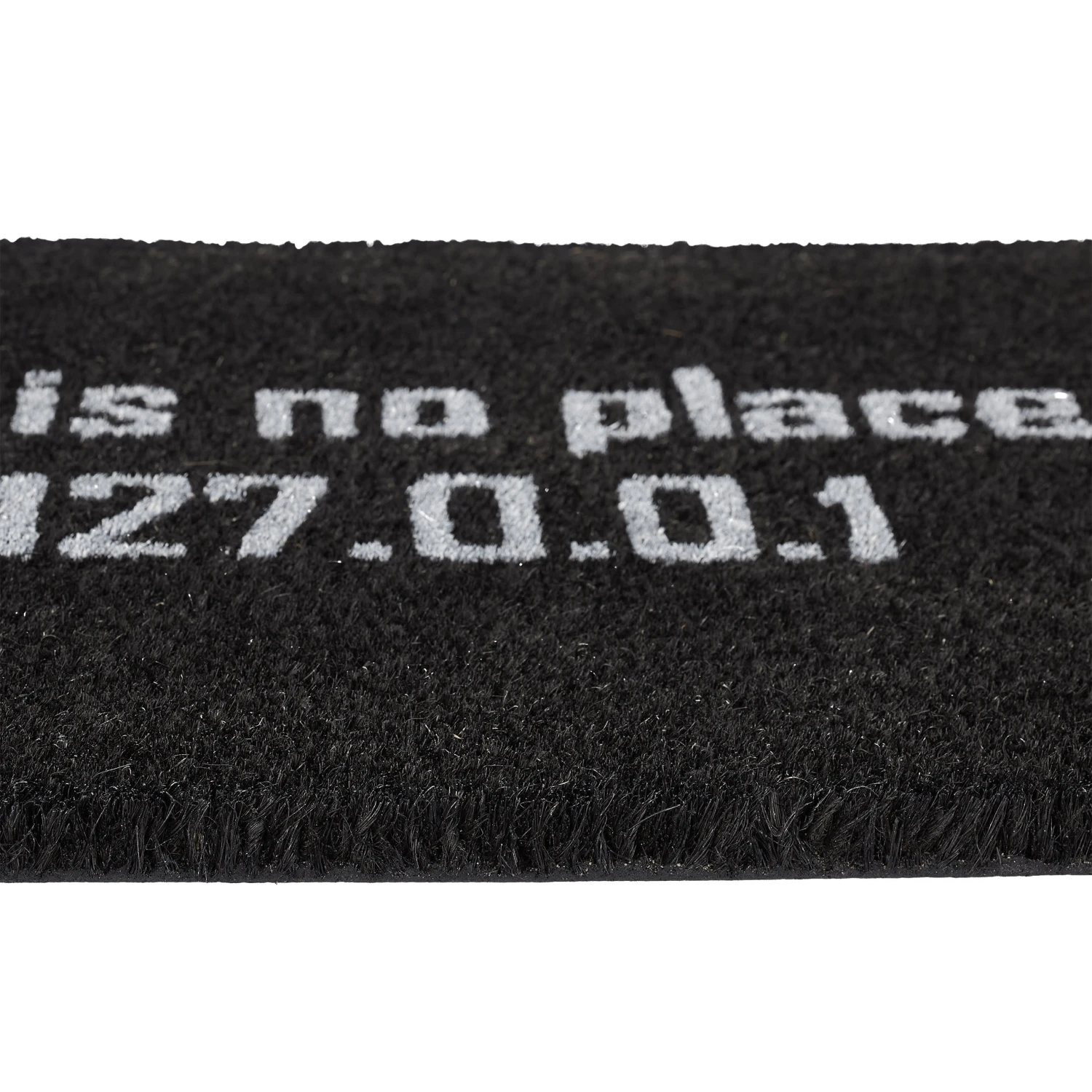 Relaxdays Fußmatte Home "127.0.0.1" In Schwarz - (B)60 X (T)40 Cm 8 Relaxdays Fußmatte Home "127.0.0.1" In Schwarz - (B)60 X (T)40 Cm – Bild 6