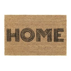 Relaxdays Fußmatte "Home" In Natur/ Schwarz - 60 X 40 Cm -Schiesser Shop relaxdays fussmatte home in natur schwarz 60 x 40 cm 7