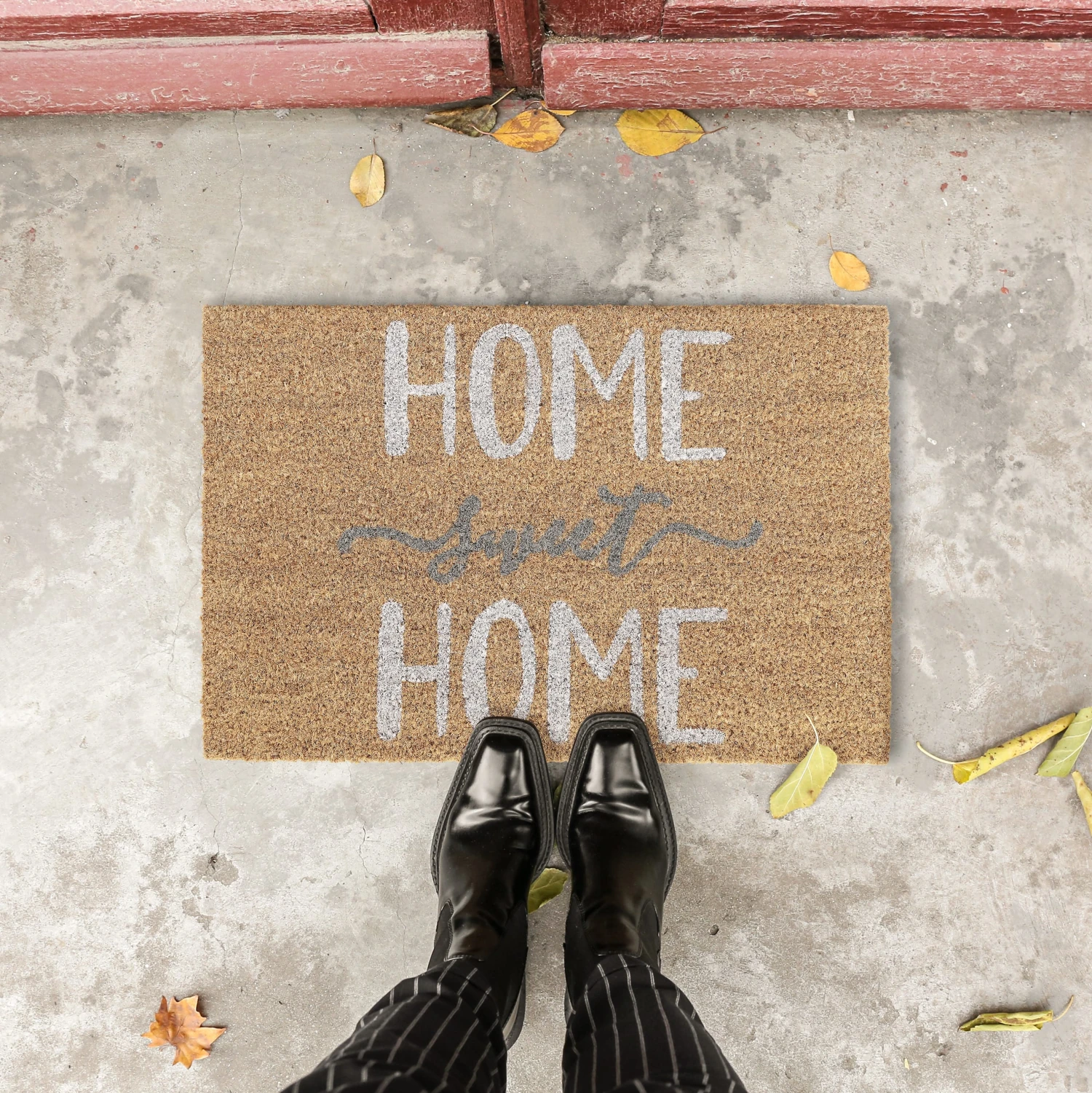 Relaxdays Fußmatte "Home Sweet Home" In Bunt - 60 X 40 Cm 4 Relaxdays Fußmatte "Home Sweet Home" In Bunt - 60 X 40 Cm – Bild 2