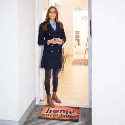 Relaxdays Fußmatte Home Sweet Home In Bunt - (L)60 X (B)40 Cm 12 Relaxdays Fußmatte Home Sweet Home In Bunt - (L)60 X (B)40 Cm -Schiesser Shop relaxdays fussmatte home sweet home in bunt l 60 x b 40 cm 2