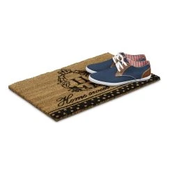 Relaxdays Fußmatte Sweet Home In Braun - (B)60 X (T)40 Cm 10 Relaxdays Fußmatte Sweet Home In Braun - (B)60 X (T)40 Cm -Schiesser Shop relaxdays fussmatte sweet home in braun b 60 x t 40 cm 2