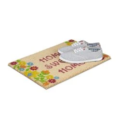 Relaxdays Fußmatte Sweet Home In Braun - (B)60 X (T)40 Cm -Schiesser Shop relaxdays fussmatte sweet home in braun b 60 x t 40 cm 7