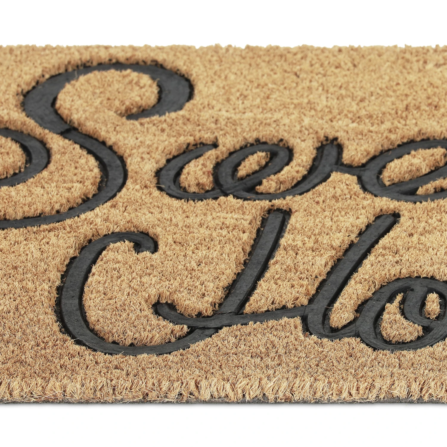 Relaxdays Fußmatte "Sweet Home" In Natur/ Schwarz - (B)60 X (T)40 Cm 8 Relaxdays Fußmatte "Sweet Home" In Natur/ Schwarz - (B)60 X (T)40 Cm – Bild 6