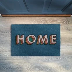 Relaxdays Kokos Fußmatte "HOME" In Blau - 40 X 60 Cm 11 Relaxdays Kokos Fußmatte "HOME" In Blau - 40 X 60 Cm -Schiesser Shop relaxdays kokos fussmatte home in blau 40 x 60 cm 1