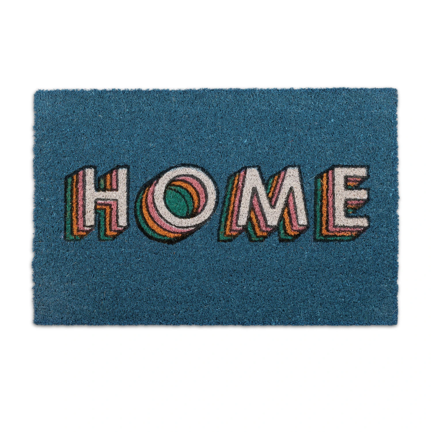 Relaxdays Kokos Fußmatte "HOME" In Blau - 40 X 60 Cm 10 Relaxdays Kokos Fußmatte "HOME" In Blau - 40 X 60 Cm – Bild 8