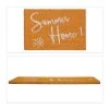 Relaxdays Kokos-Fußmatte "Summer Home" In Orange/ Weiß - (B)60 X (T)40 Cm 1 Relaxdays Kokos-Fußmatte "Summer Home" In Orange/ Weiß - (B)60 X (T)40 Cm -Schiesser Shop relaxdays kokos fussmatte summer home in orange weiss b 60 x t 40 cm