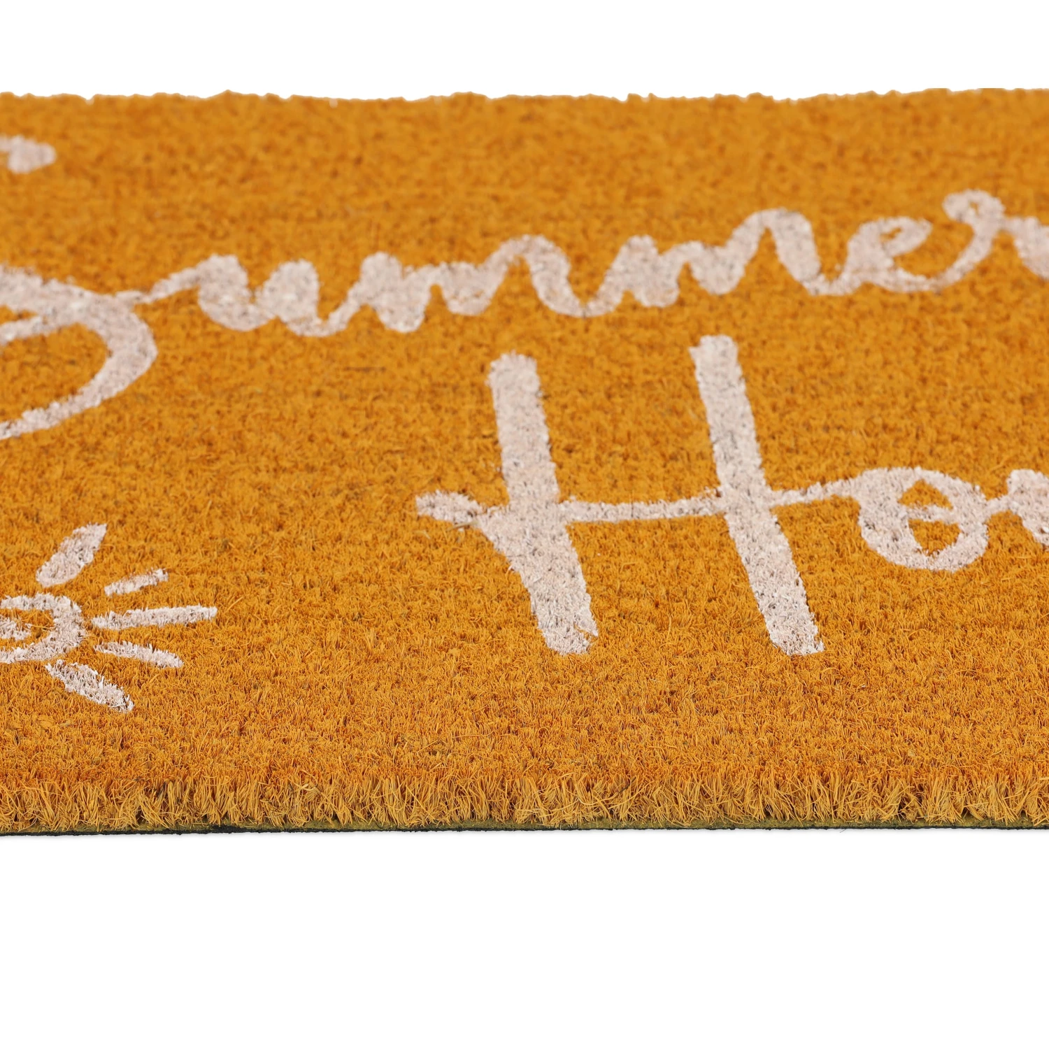 Relaxdays Kokos-Fußmatte "Summer Home" In Orange/ Weiß - (B)60 X (T)40 Cm 8 Relaxdays Kokos-Fußmatte "Summer Home" In Orange/ Weiß - (B)60 X (T)40 Cm – Bild 6