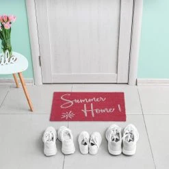 Relaxdays Kokos-Fußmatte "Summer Home" In Pink/ Weiß - (B)60 X (T)40 Cm 11 Relaxdays Kokos-Fußmatte "Summer Home" In Pink/ Weiß - (B)60 X (T)40 Cm -Schiesser Shop relaxdays kokos fussmatte summer home in pink weiss b 60 x t 40 cm 1